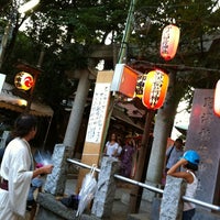 Photo taken at 野沢稲荷神社 by Takanori K. on 8/25/2012