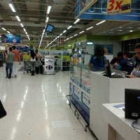 Photo taken at Carrefour by Érika S. on 7/26/2012