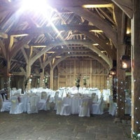Photo taken at The Priory Barn by Gordon F. on 8/18/2012