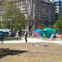 Photo taken at Occupy DC at Freedom Plaza by kevin r. on 3/29/2012