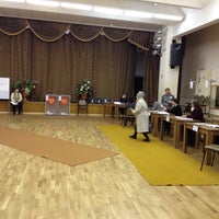 Photo taken at УИК 250 by Ilyas S. on 4/1/2012