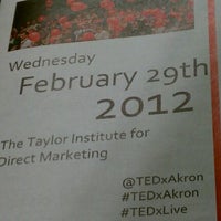 Снимок сделан в The Taylor Institute for Direct Marketing пользователем Tanya R. 2/29/2012