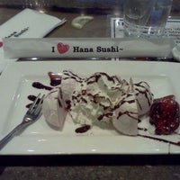 Photo taken at Hana Sushi by Shannon R. on 4/21/2012