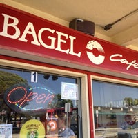 Photo taken at Bagel Cafe by Alex B. on 7/14/2012