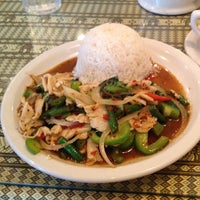Photo taken at Jasmine Thai Restaurant by Brendon C. on 6/27/2012