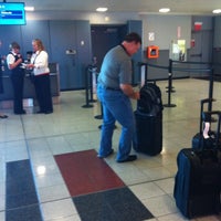 Photo taken at Virgin America Gate B25 by Mônica G. on 7/2/2012