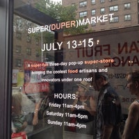 Photo taken at SUPER(DUPER)MARKET by Marc on 7/15/2012