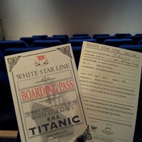 Photo taken at Titanic: The Artifact Exhibition by Grace N. on 2/19/2012
