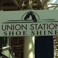 Photo taken at Union Station Shoe Shine by Vinay B. on 4/13/2012