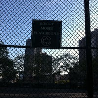 Photo taken at Robert Moses Playground by Bill B. on 4/19/2012