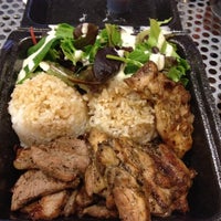 Photo taken at Blazin&amp;#39; Steaks - Waikiki by Justine P. on 5/13/2012