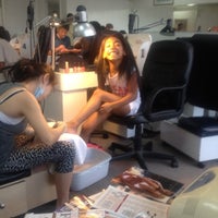 Photo taken at #1 Nails and Spa by Jennifer D. on 8/11/2012