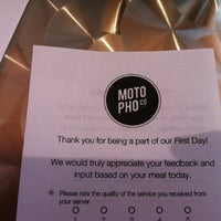 Photo taken at Moto Pho Co. by Tim N. on 8/1/2012
