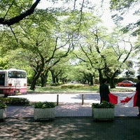 Photo taken at 国際基督教大学バス停 by K T. on 5/5/2012