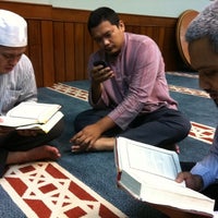 Photo taken at Auditorium @ 2nd Flr, Al-Iman Mosque by Ishak M. on 5/31/2012