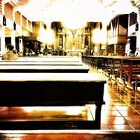 Photo taken at Gereja St Robertus Bellarminus Cililitan by Antolesius T. on 3/25/2012