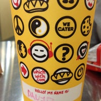 Photo taken at Which Wich? Superior Sandwiches by david l. on 5/10/2012