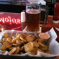 Photo taken at Mojo&amp;#39;s Famous Burgers Cherrydale by Nikki B. on 2/13/2012