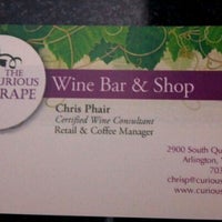 Photo taken at The Curious Grape by Todd H. on 3/31/2012