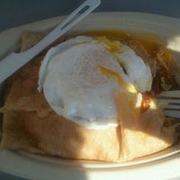 Photo taken at Crepes On The Corner by Lauren B. on 3/17/2012