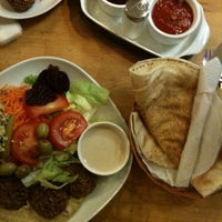 Photo taken at Falafel Salam by Jane L. on 6/25/2012