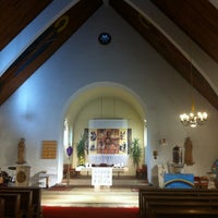 Photo taken at Herz Mariä Kirche Leopoldsdorf by Mark P. on 3/27/2012