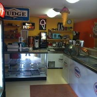 Photo taken at Mj&amp;#39;s Ice Cream-N-More by Margie B. on 2/2/2012