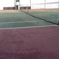 Photo taken at Lapangan Tennis Permata Hijau by riri i. on 9/8/2012