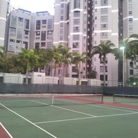 Photo taken at Tennis Court | The Bayshore by Johnny Q. on 7/12/2012