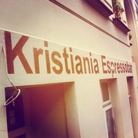 Photo taken at Kristiania Espressobar by oliver on 7/31/2012