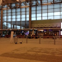 Photo taken at Garuda Indonesia (GA) Check-in Counter by Risky Andwi S. on 8/17/2012