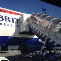 Photo taken at British Airways Flight BA 0285 by Jeroen T. on 2/26/2012