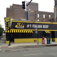 Photo taken at Al&amp;#39;s Beef and Catering on Adams by Patrick G. on 7/14/2012