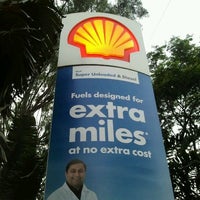 Photo taken at Shell by Nithin on 3/1/2012