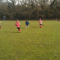 Photo taken at Colliers Wood Football Club by Max H. on 3/18/2012