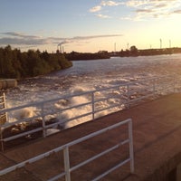 Photo taken at Lassinkallionsilta / Patosilta by Panu on 8/25/2012