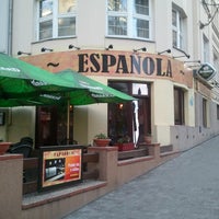 Снимок сделан в Española – Restaurante &amp;amp; Tapas Bar пользователем Petr F. 4/21/2012