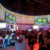Photo taken at EA Booth at E3 by David L. on 6/7/2012