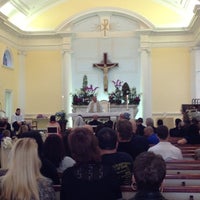 Photo taken at St. Clare&amp;#39;s RC Church by Röb on 4/14/2012