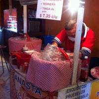 Photo taken at Tacos de Canasta La Abuela by Charly L. on 4/3/2012