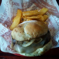 Photo taken at Red Robin Gourmet Burgers and Brews by Beth M. on 8/26/2012