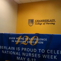 Photo taken at Chamberlain College of Nursing by Maria S. on 5/11/2012