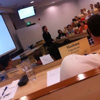 Photo taken at Amphi 307 @ INSEAD by Martin G. on 1/4/2012