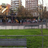 Photo taken at Plaça de Maragall by Victor O. on 3/26/2011