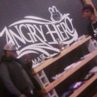 Photo taken at Angry Hero Store by Eric &amp;quot;Slo&amp;quot; W. on 4/14/2012