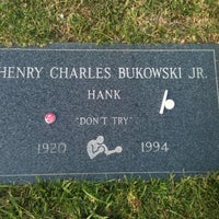 Photo taken at H. Charles Bukowski&amp;#39;s Grave by ᴡ S. on 5/16/2012