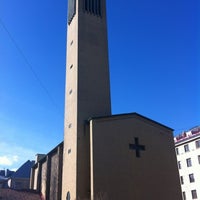 Photo taken at Olaus Petrin kirkko by Suki K. on 3/23/2012