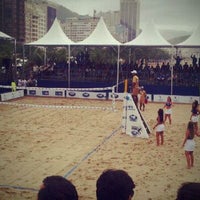 Photo taken at Arena Beach Soccer Copacabana by ☞ Mario S. on 1/29/2012