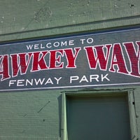 Photo taken at Yawkey Way by Jon G. on 6/10/2012