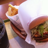 Photo taken at モスバーガー 徳島川内店 by Mame T. on 7/24/2012